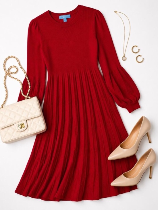 Draper James Dresses & Skirts - DRAPER JAMES RSVP Long Sleeve Sweater Dress